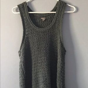 Knit tank top